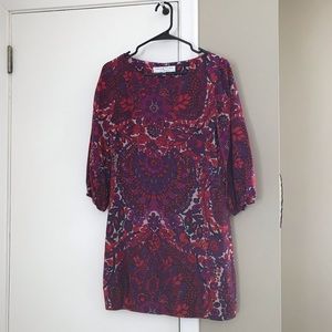 Trina Turk Silk Sheath Dress
